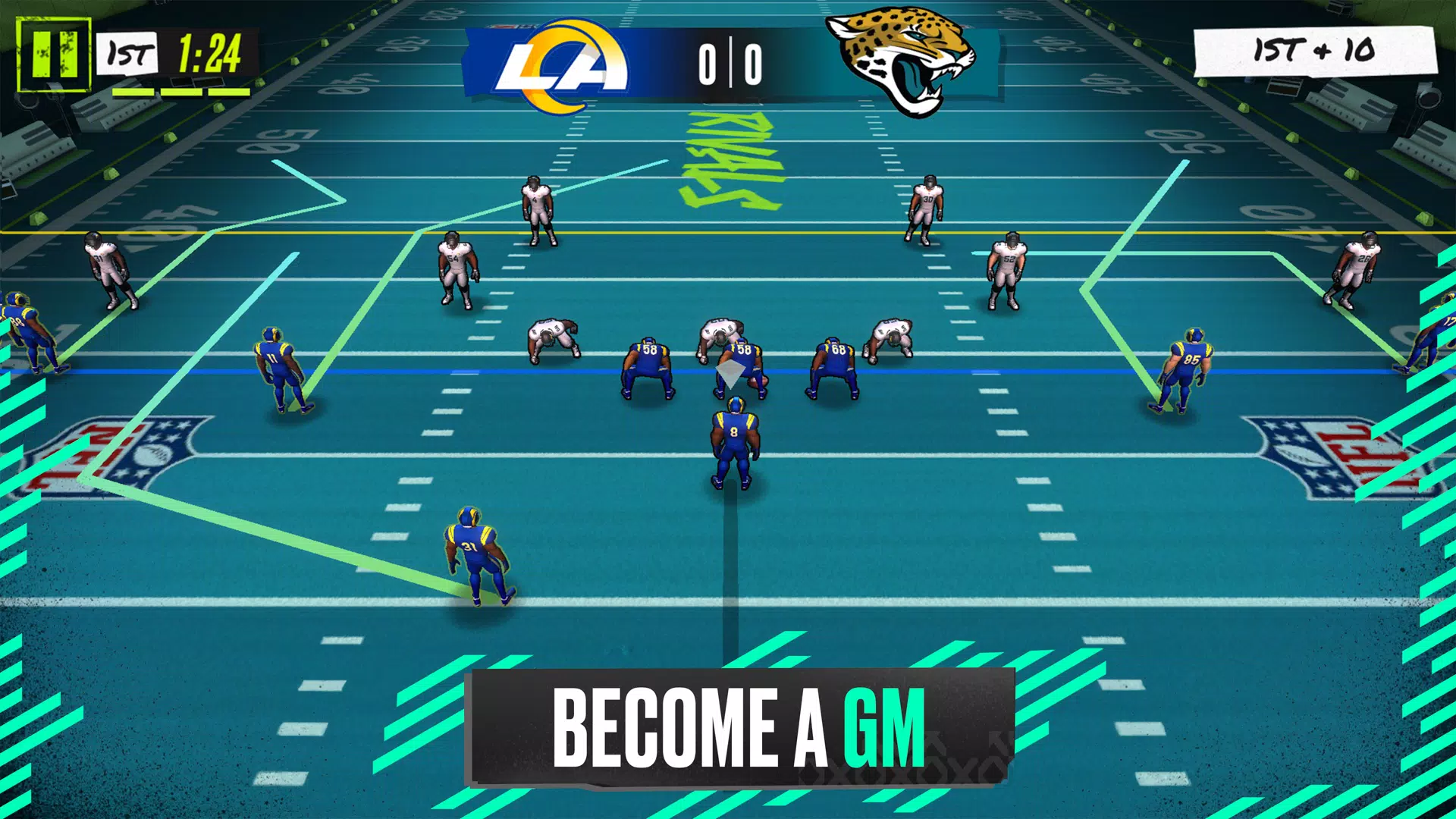 NFL Rivals Скриншот 1