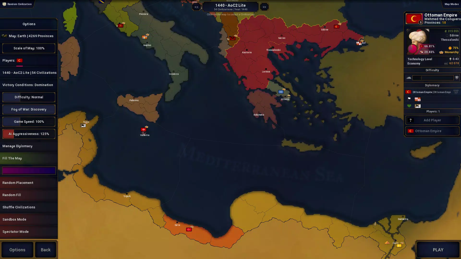 Schermata Age of History II - Lite 1