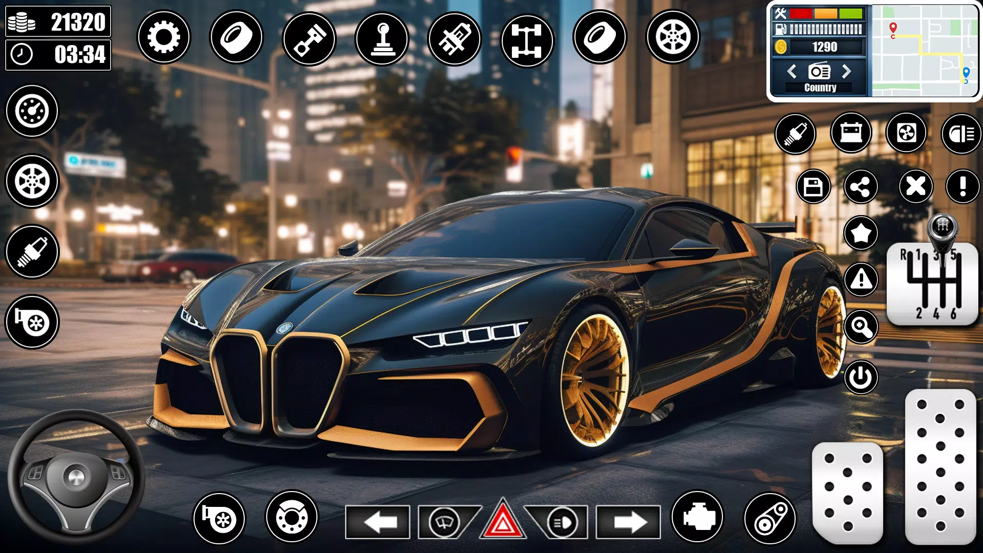 Real Car Driving School Games Captura de tela 3