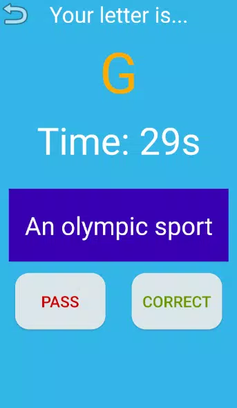 One Letter Quiz Zrzut ekranu 1