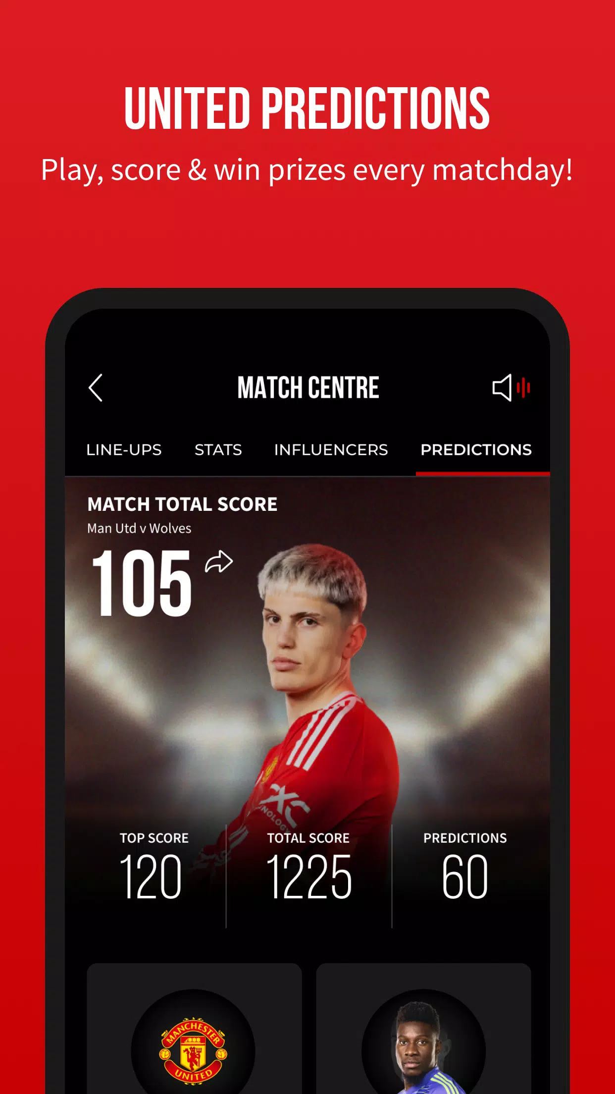 Manchester United Official App Скриншот 1