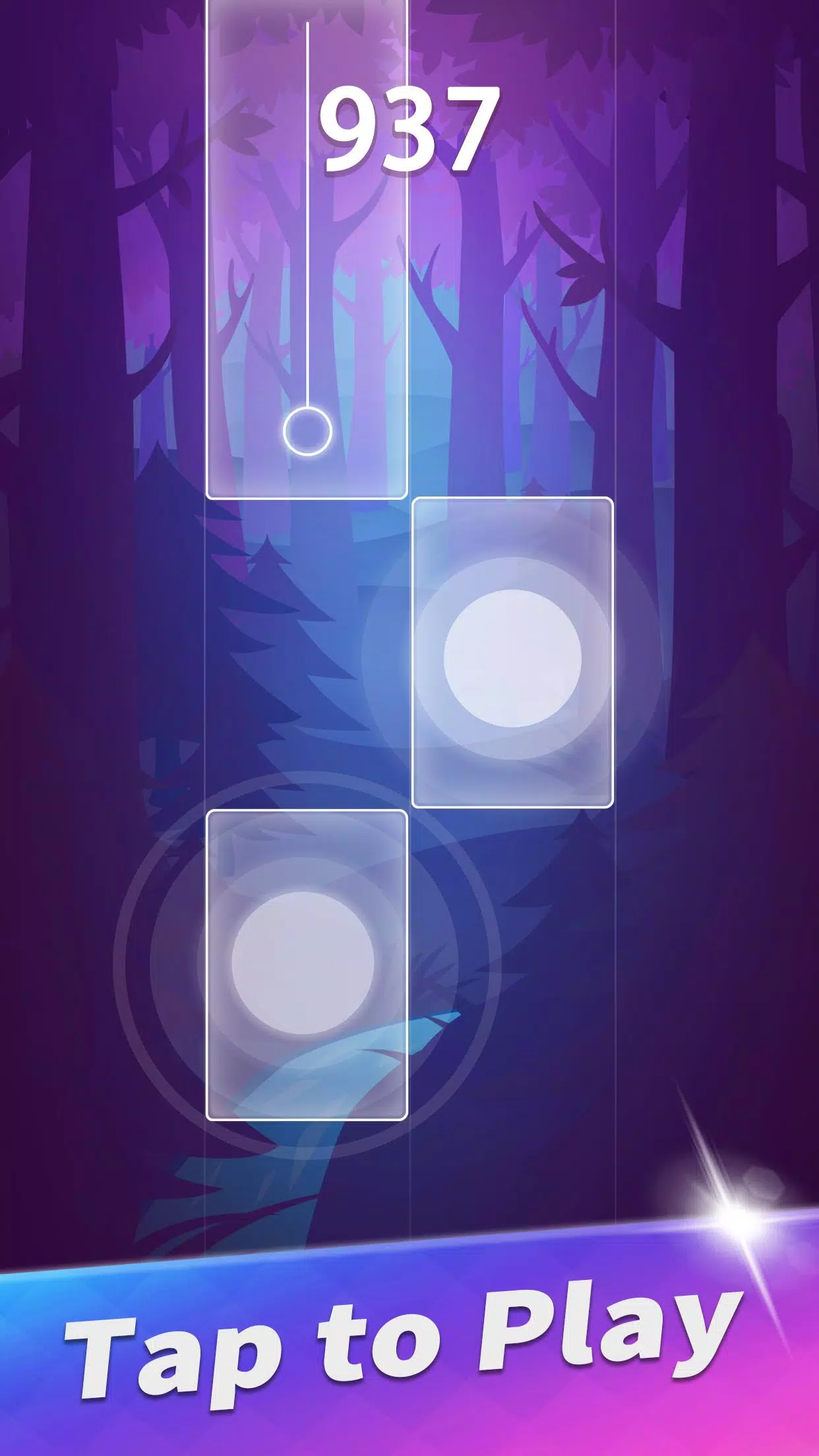 Piano Tiles 3: Anime & Pop Captura de tela 1