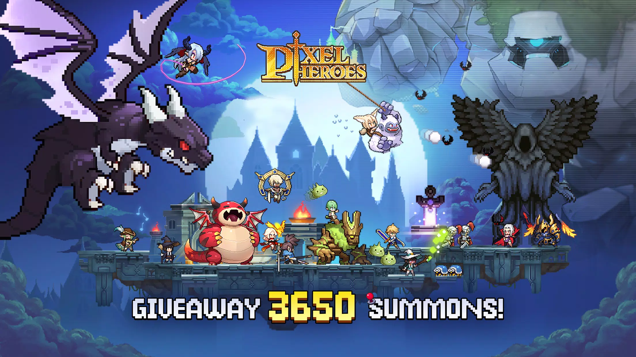 Pixel Heroes Tangkapan skrin 0