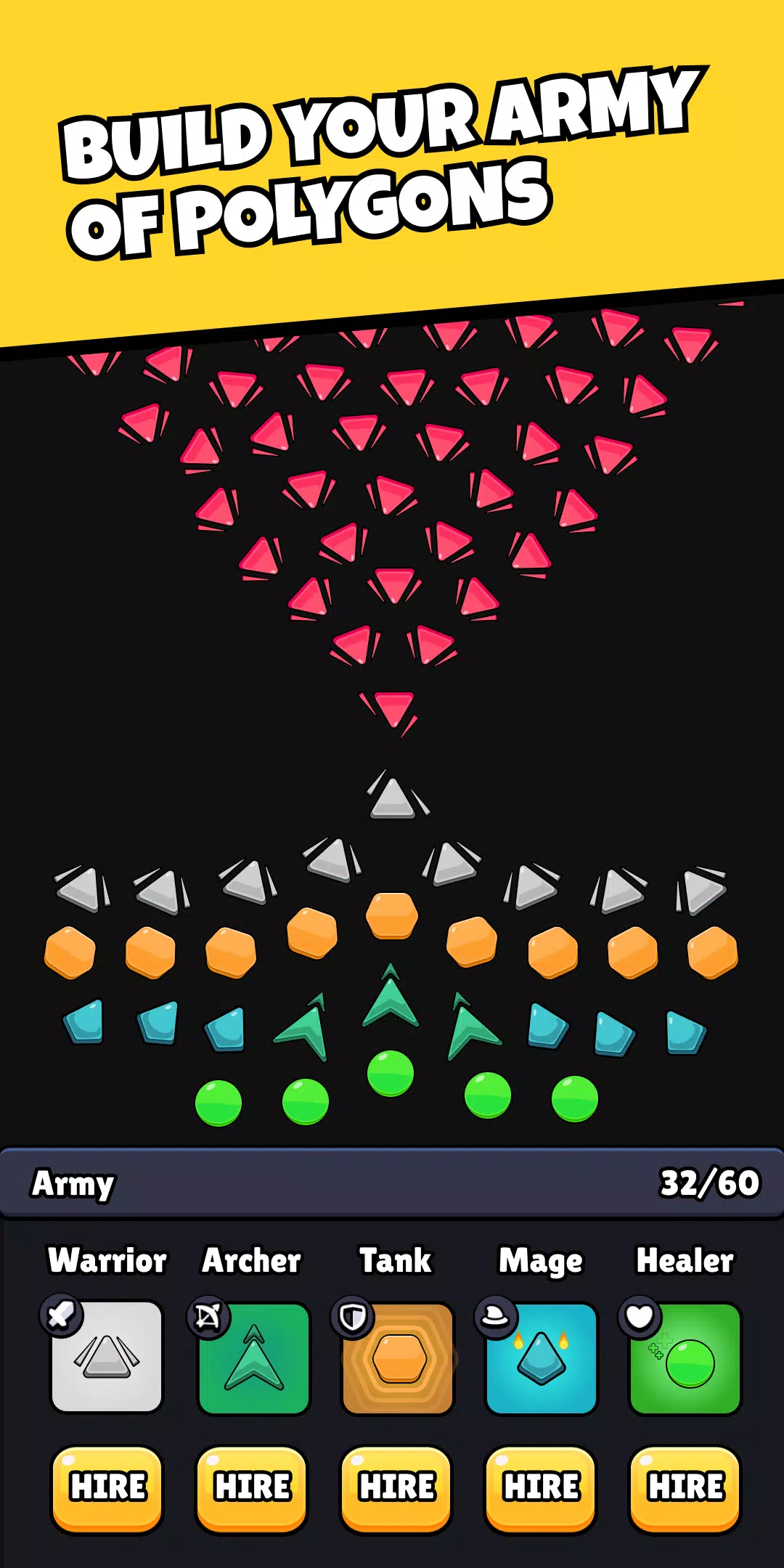Idle Poly Battle Скриншот 0