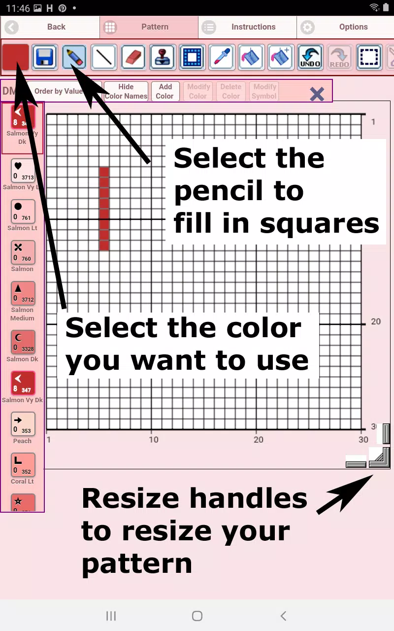 Cross Stitch Pattern Creator Captura de tela 1