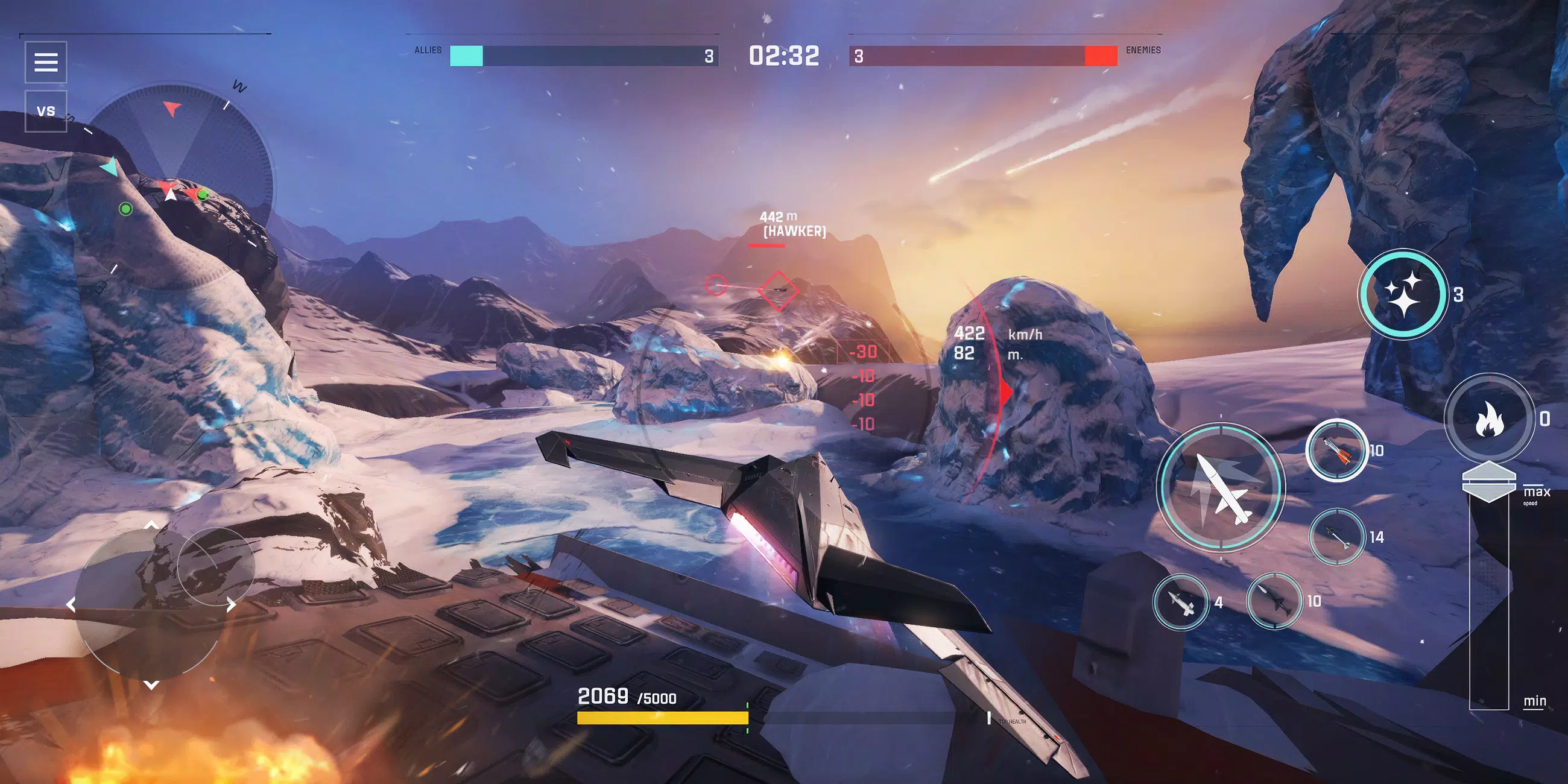 Sky Combat 2 螢幕截圖 1