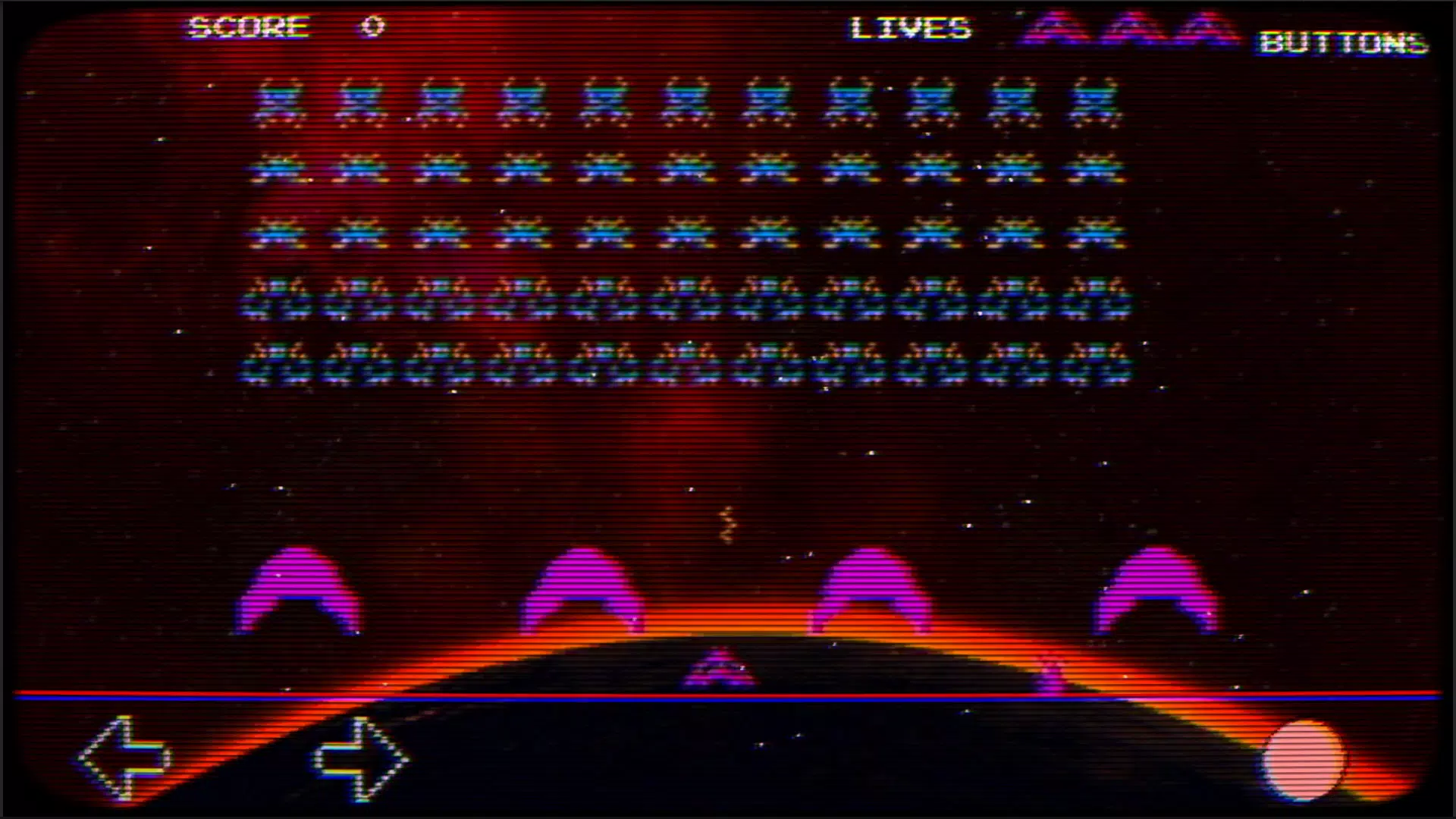 Outer Space Alien Invaders Captura de tela 2