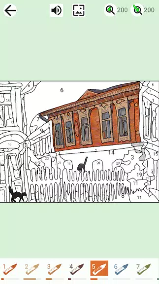 Painting by numbers and puzzle Capture d'écran 3