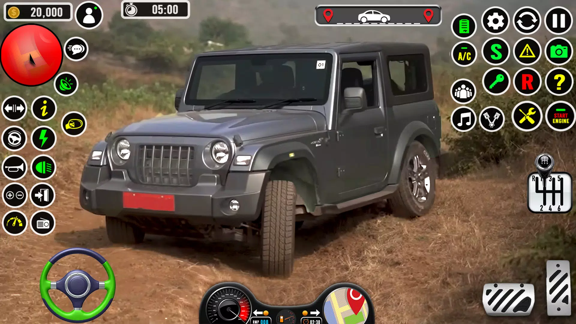 Jeep Driving Game: SUV Jeep ภาพหน้าจอ 3