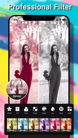 Photo Editor:Pic Collage Maker ဖန်သားပြင်ဓာတ်ပုံ 1