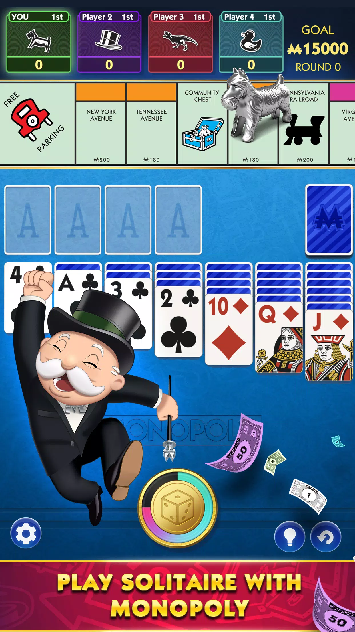 MONOPOLY Solitaire Скриншот 0