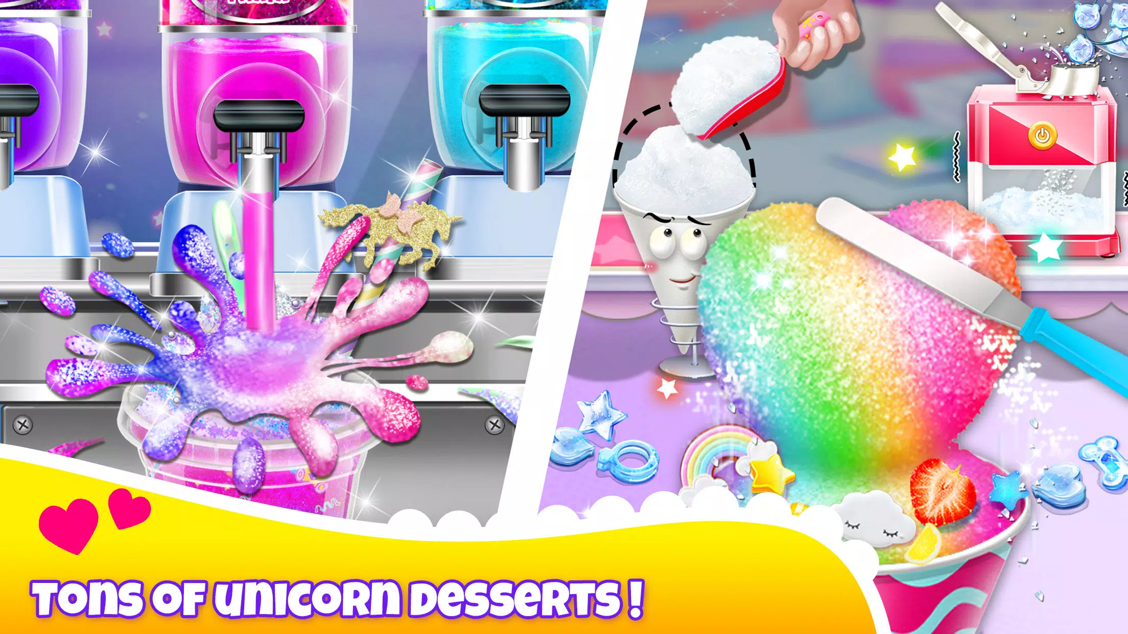 Girl Games: Unicorn Cooking Captura de pantalla 2