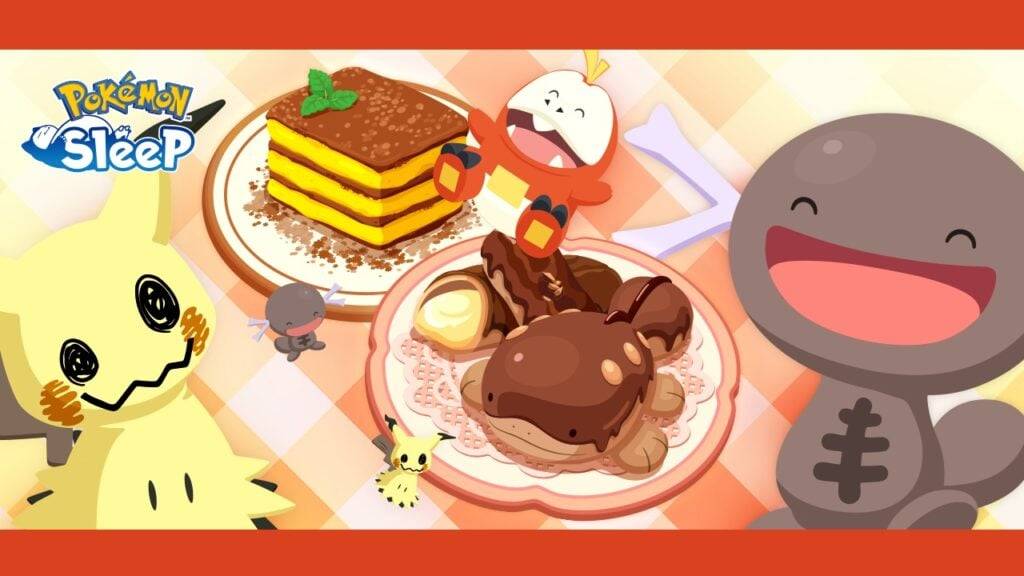 神奇寶貝睡眠情人節：享受éclair，芝士蛋糕等等！
