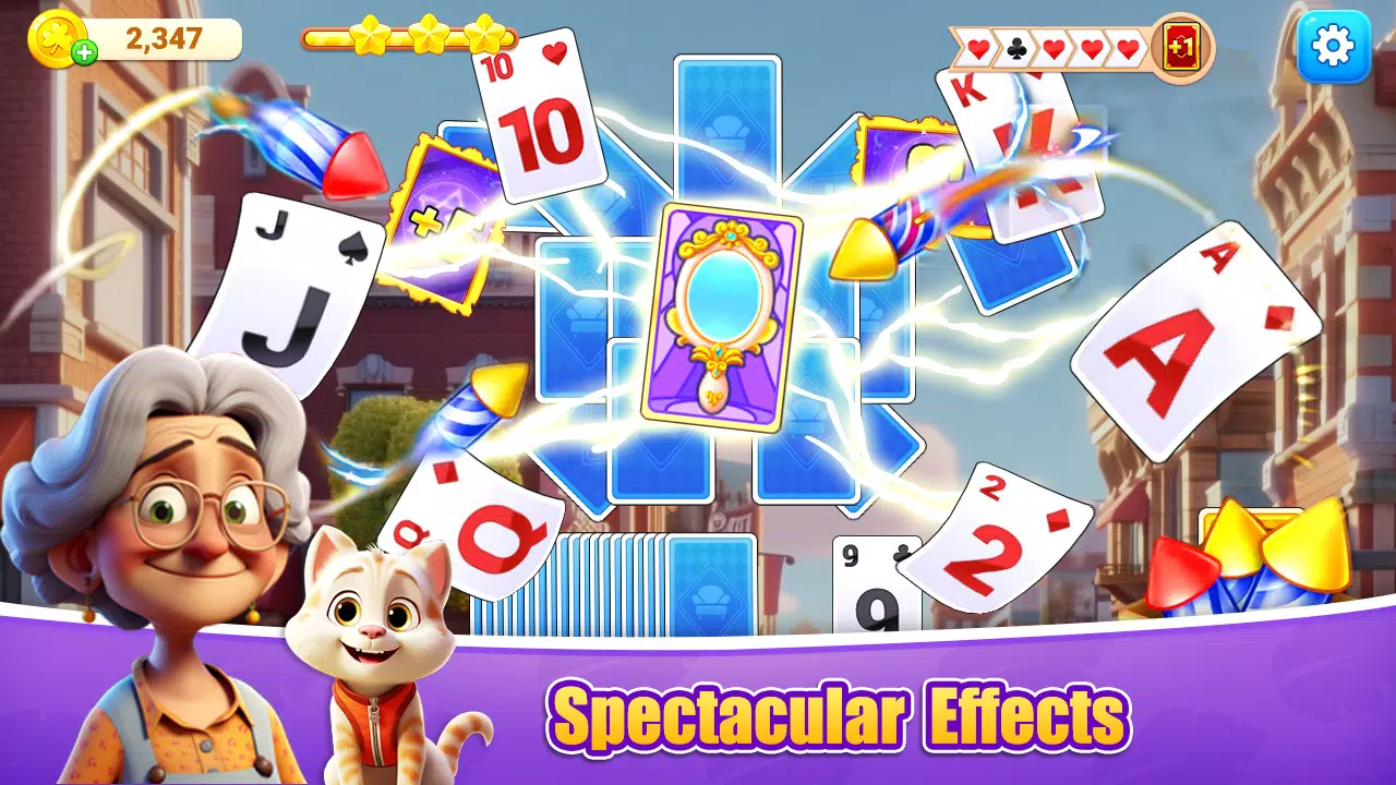 Patience Solitaire TriPeaks 螢幕截圖 0