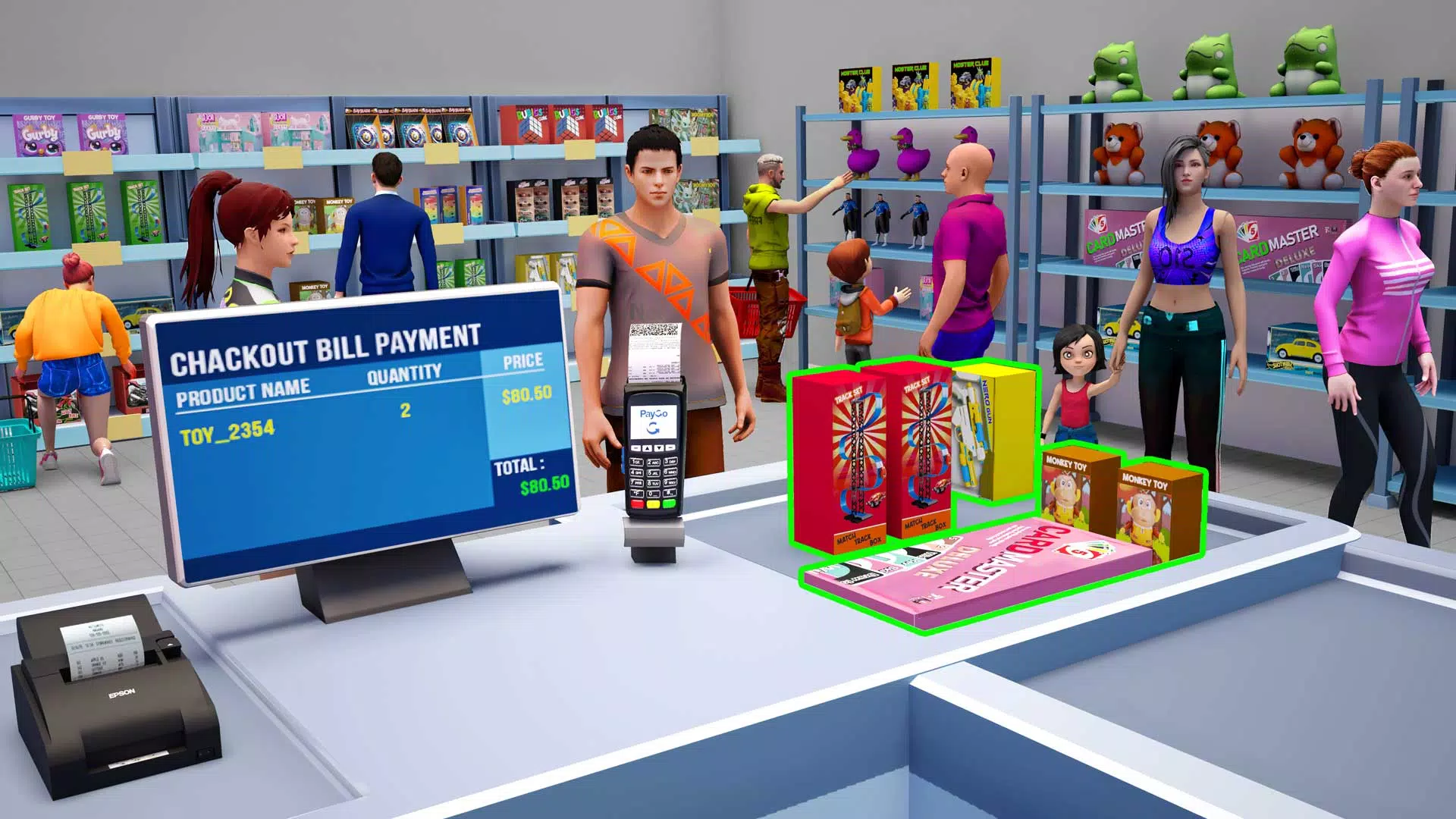 Toymart Supermarket Simulator ภาพหน้าจอ 1