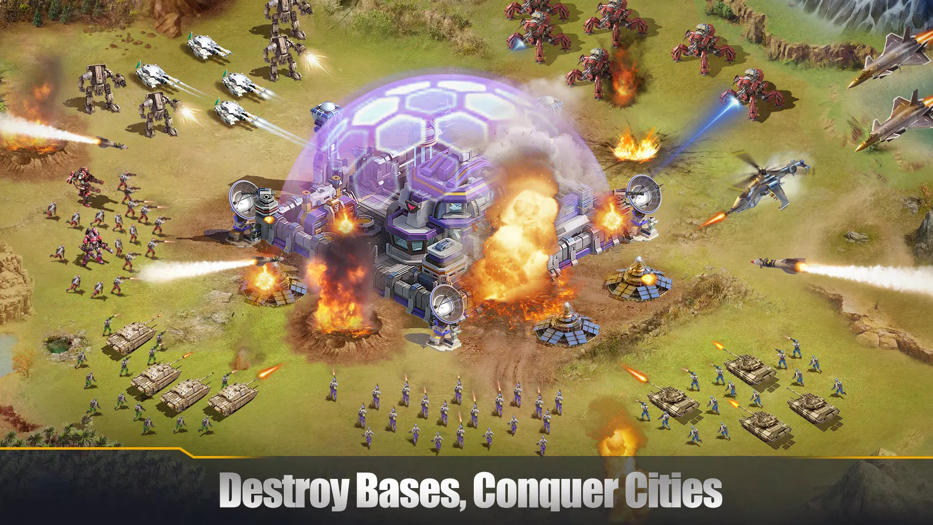 Age of Warpath: Global Warzone ဖန်သားပြင်ဓာတ်ပုံ 3