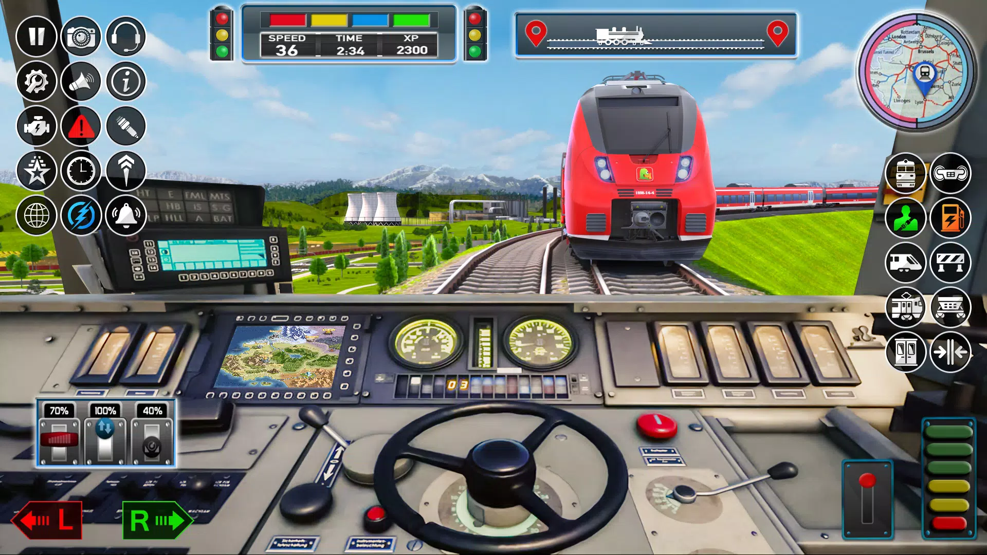 City Train Game Ảnh chụp màn hình 0