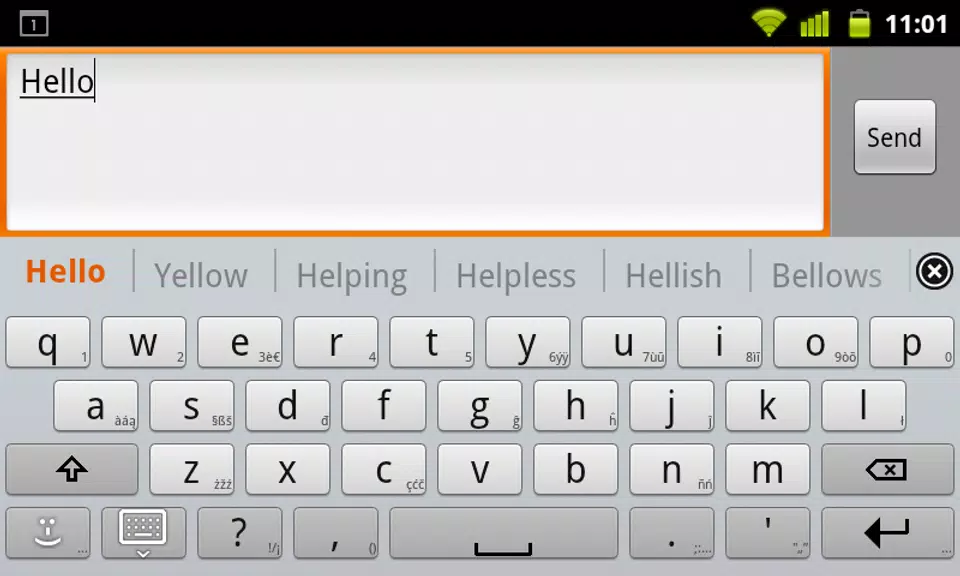 French for AnySoftKeyboard ဖန်သားပြင်ဓာတ်ပုံ 0