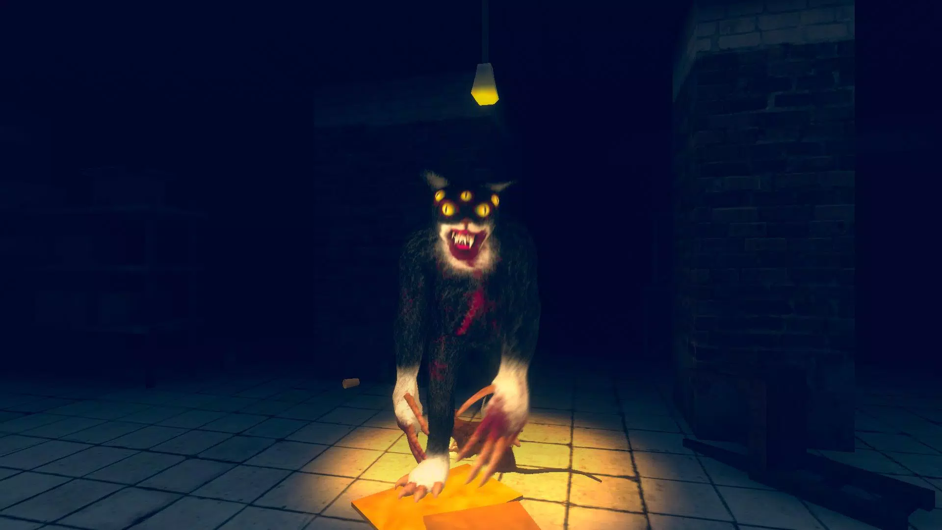 Cat Fred Evil Pet. Horror game Captura de pantalla 1