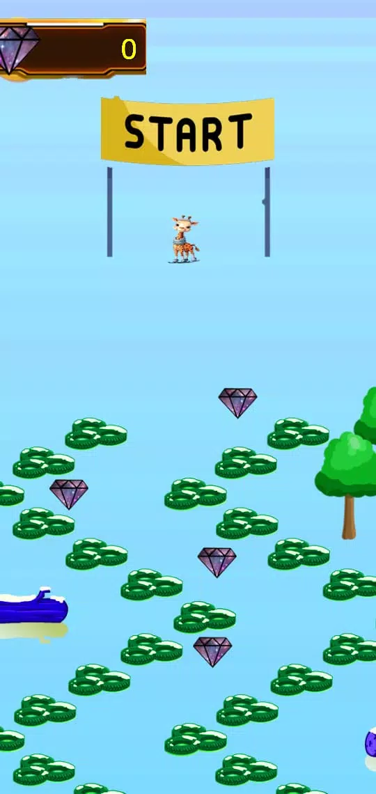 Snowy Giraffe Adventure 螢幕截圖 2