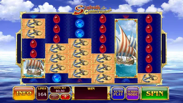 SINBAD'S GOLDEN VOYAGE (FREE CASINO SIMULATOR) Captura de tela 0