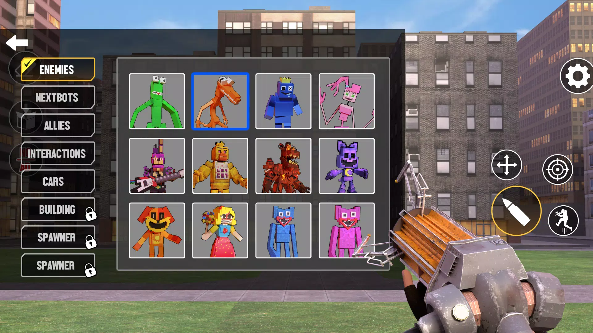 Shooter Nextbots: Sandbox Mod 螢幕截圖 2