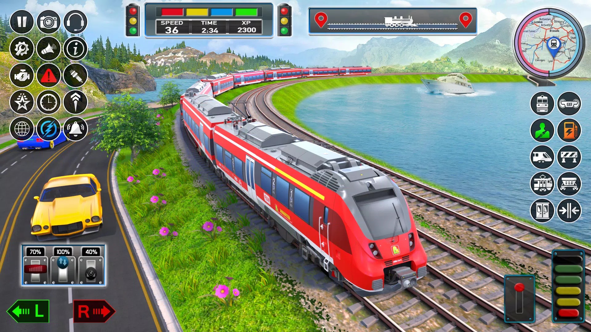 City Train Game Ảnh chụp màn hình 2