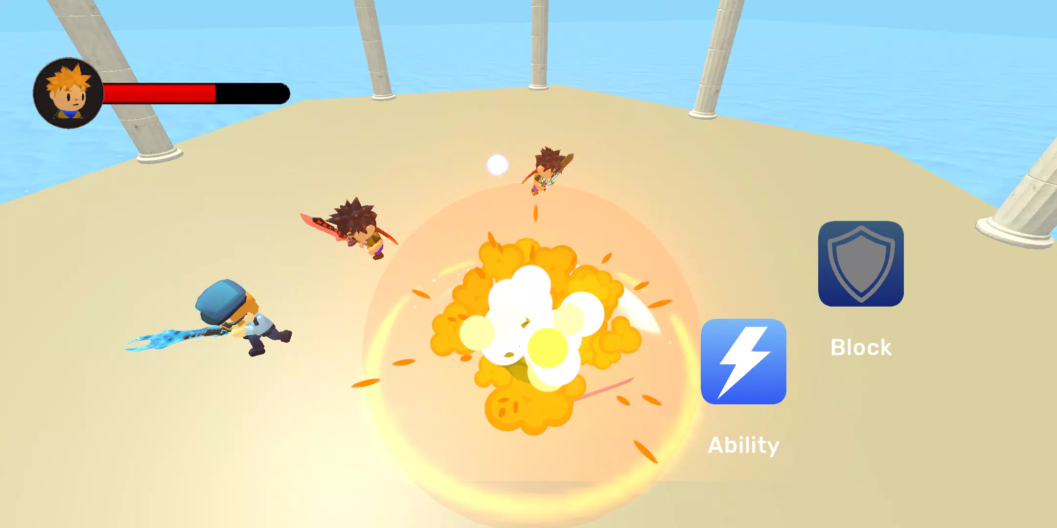 Blade Ball Dodgeball Battle 스크린샷 1