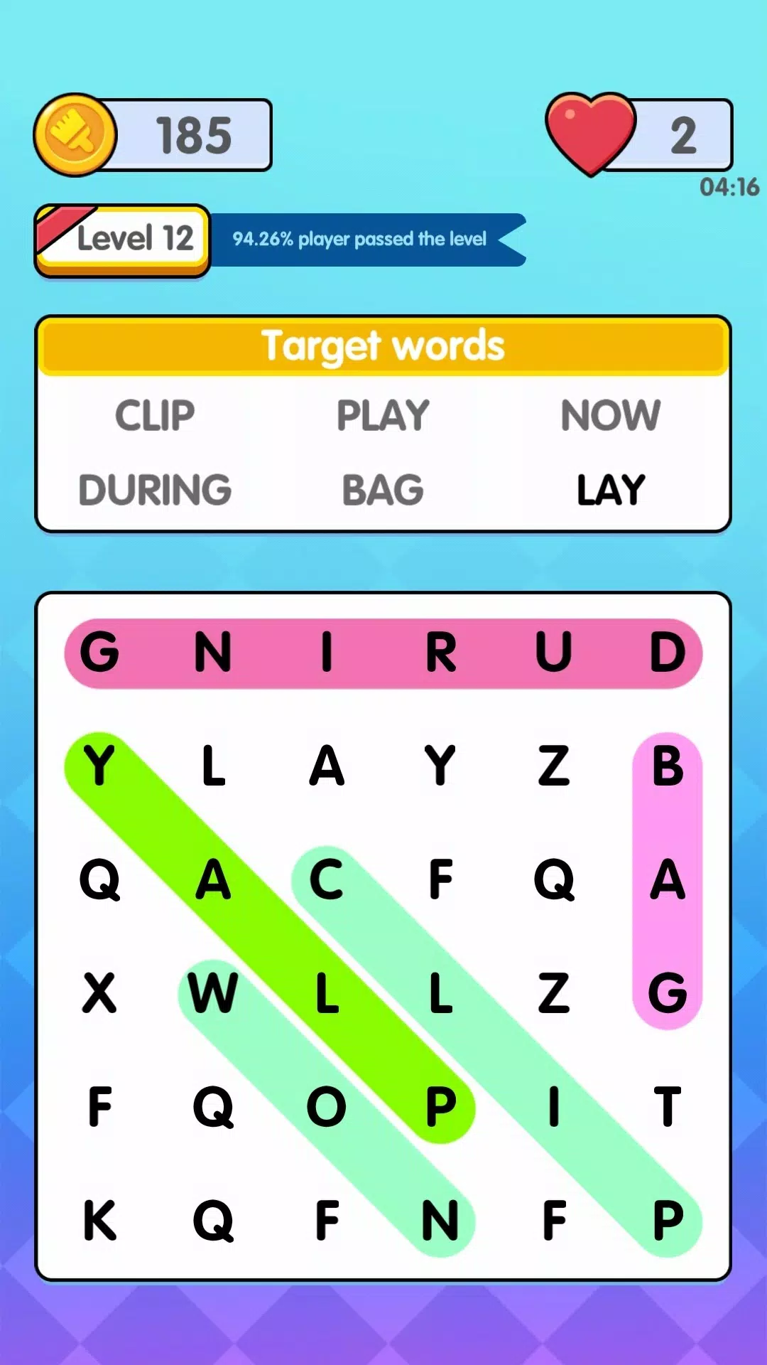 Find the Word Ekran Görüntüsü 1