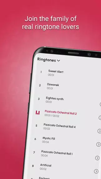 SMS Ringtones Pro: Sounds ภาพหน้าจอ 0