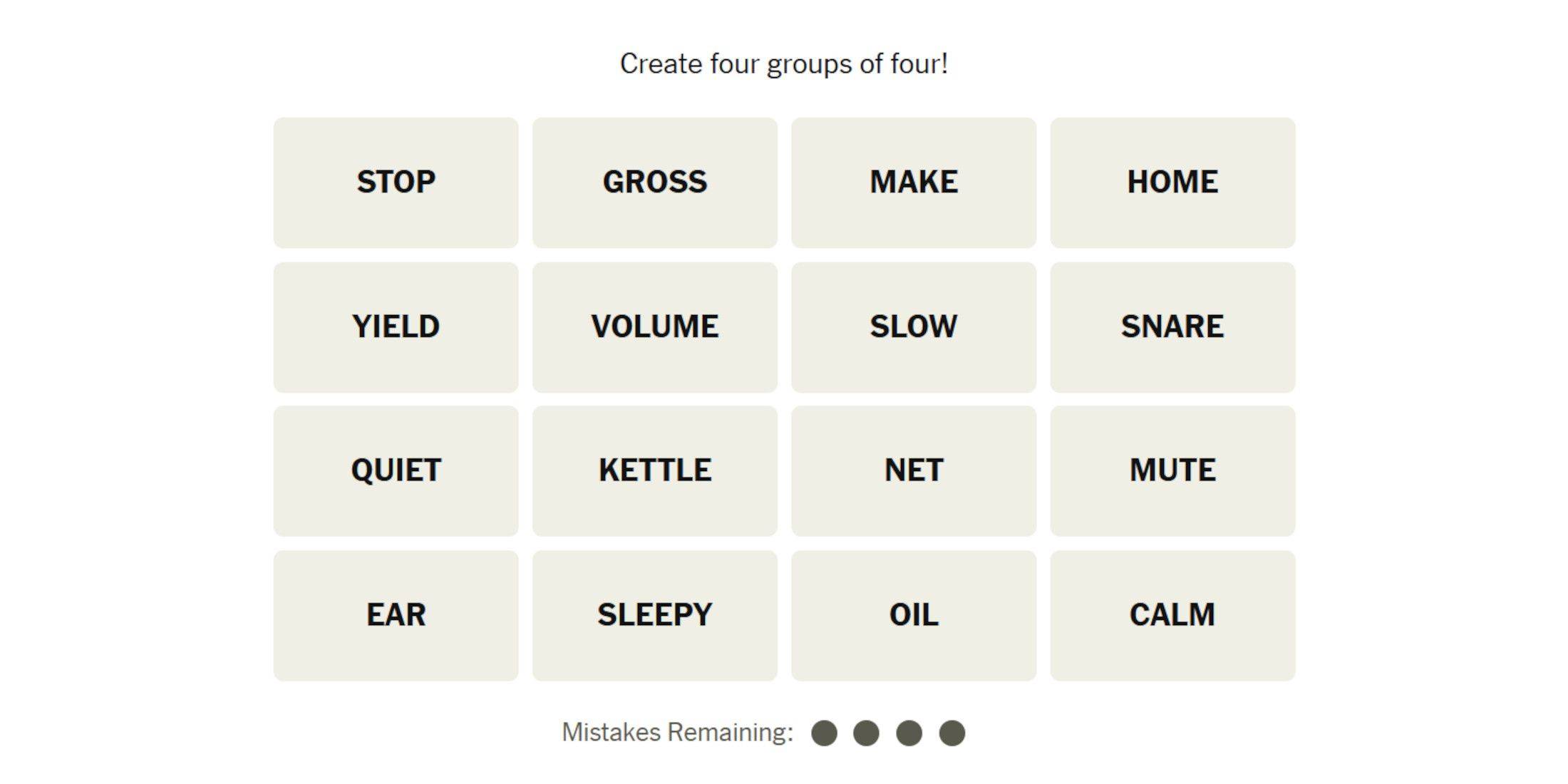 Image: Puzzle words