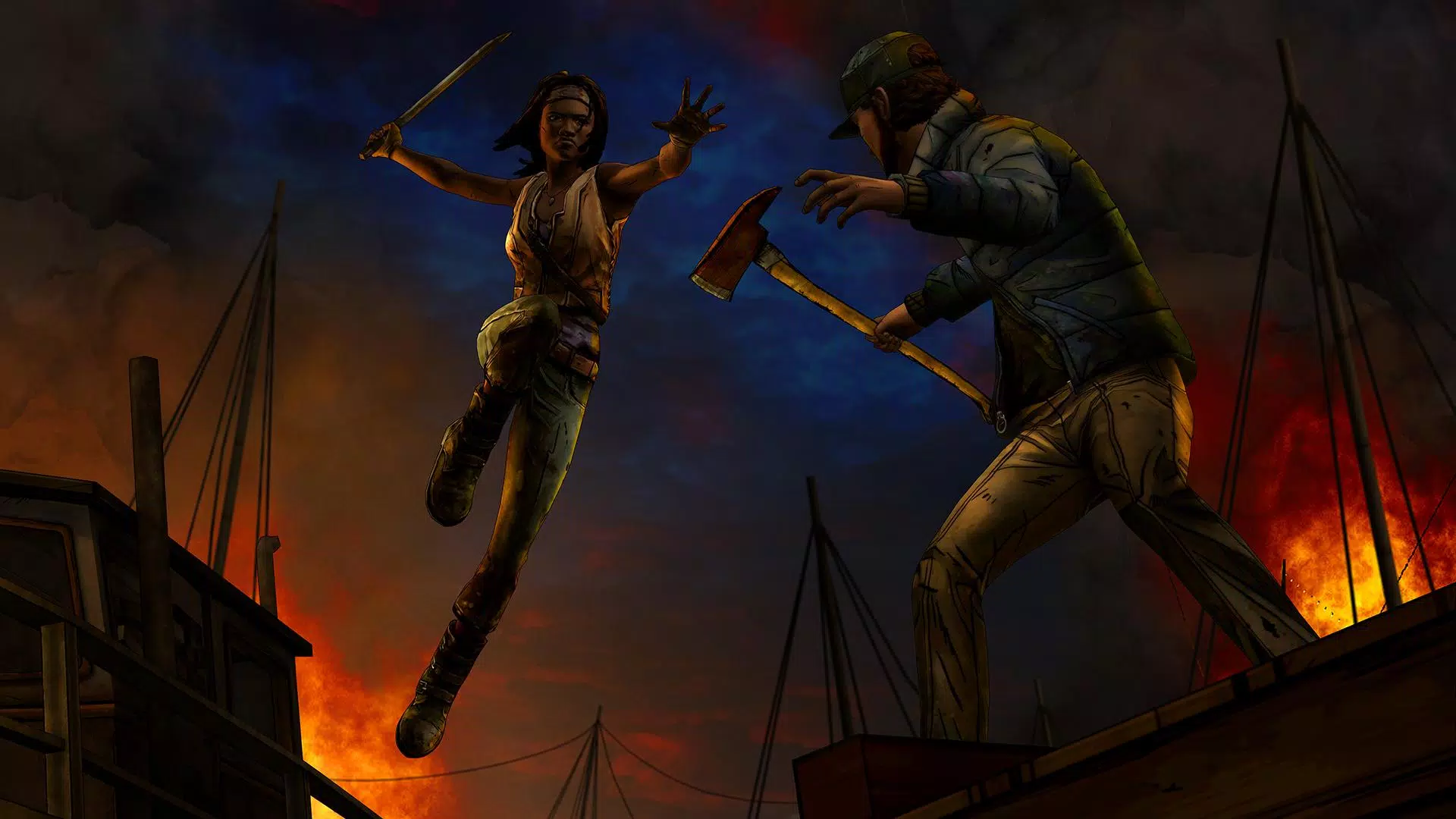 The Walking Dead: Michonne Captura de pantalla 0