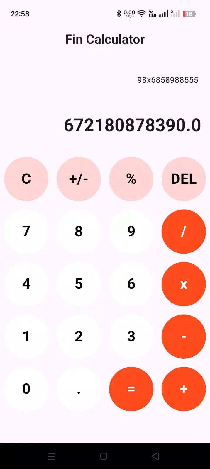 Fin Calculator スクリーンショット 1