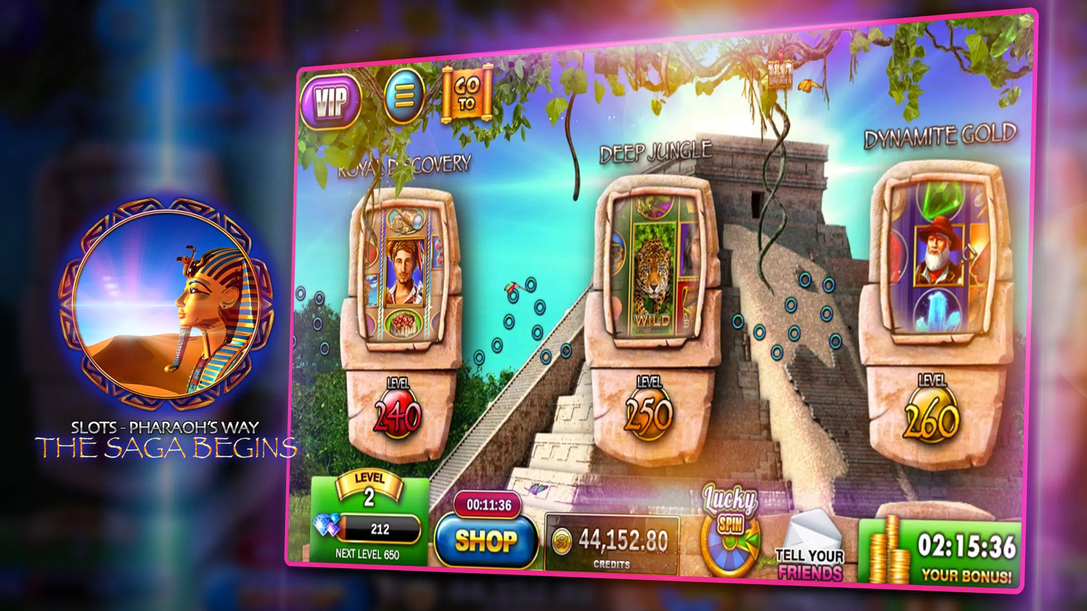 Slots - Pharaoh's Way Casino应用截图第0张