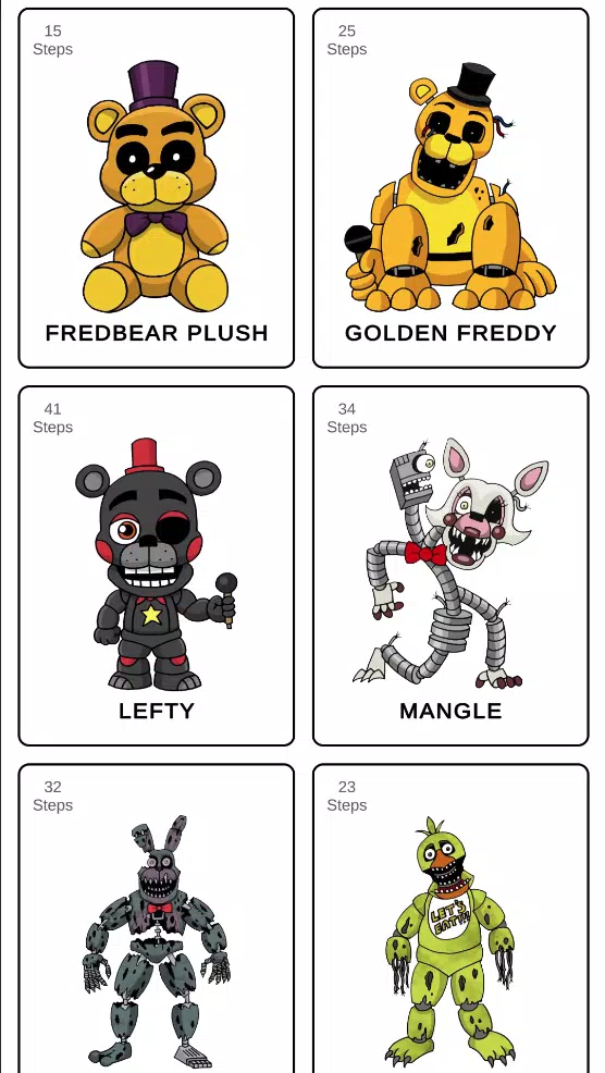 How to draw fnaffs 螢幕截圖 2