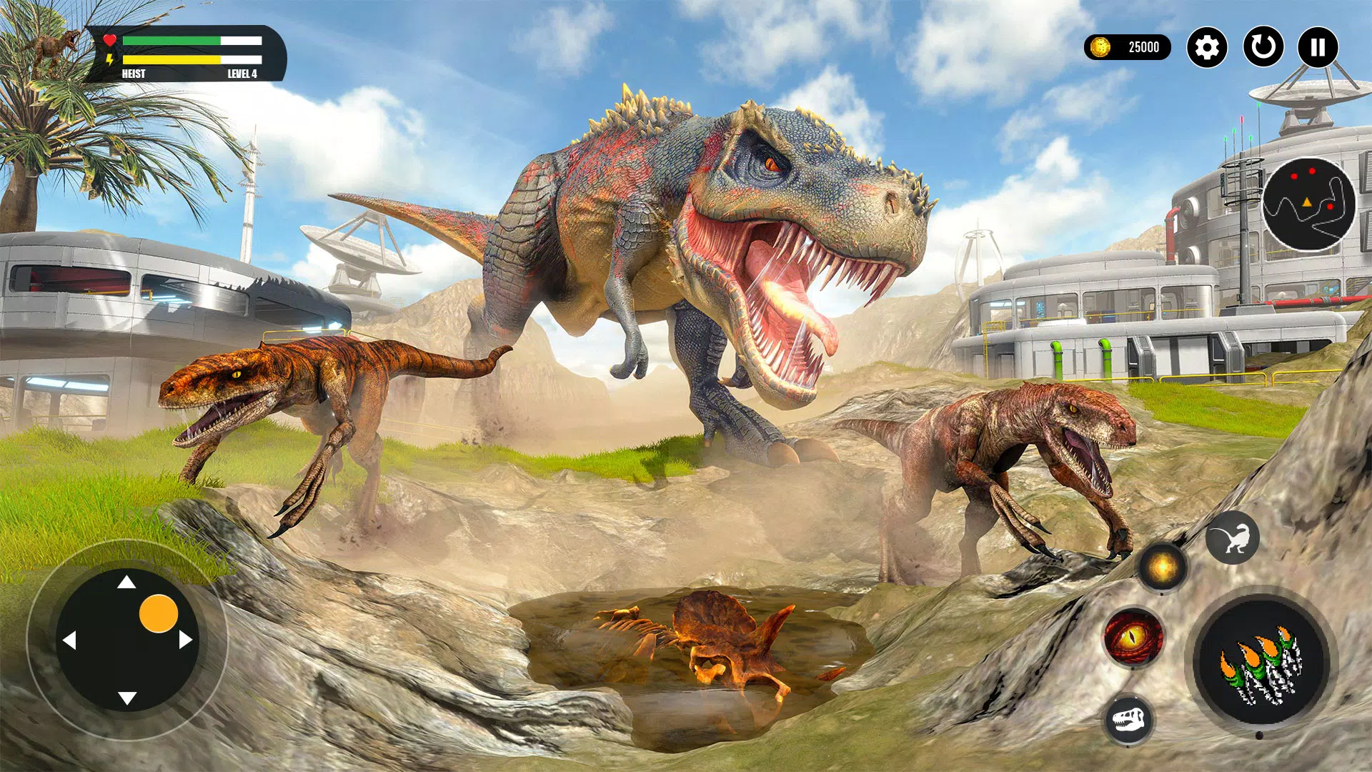 Real Dinosaur Simulator Games Captura de tela 1