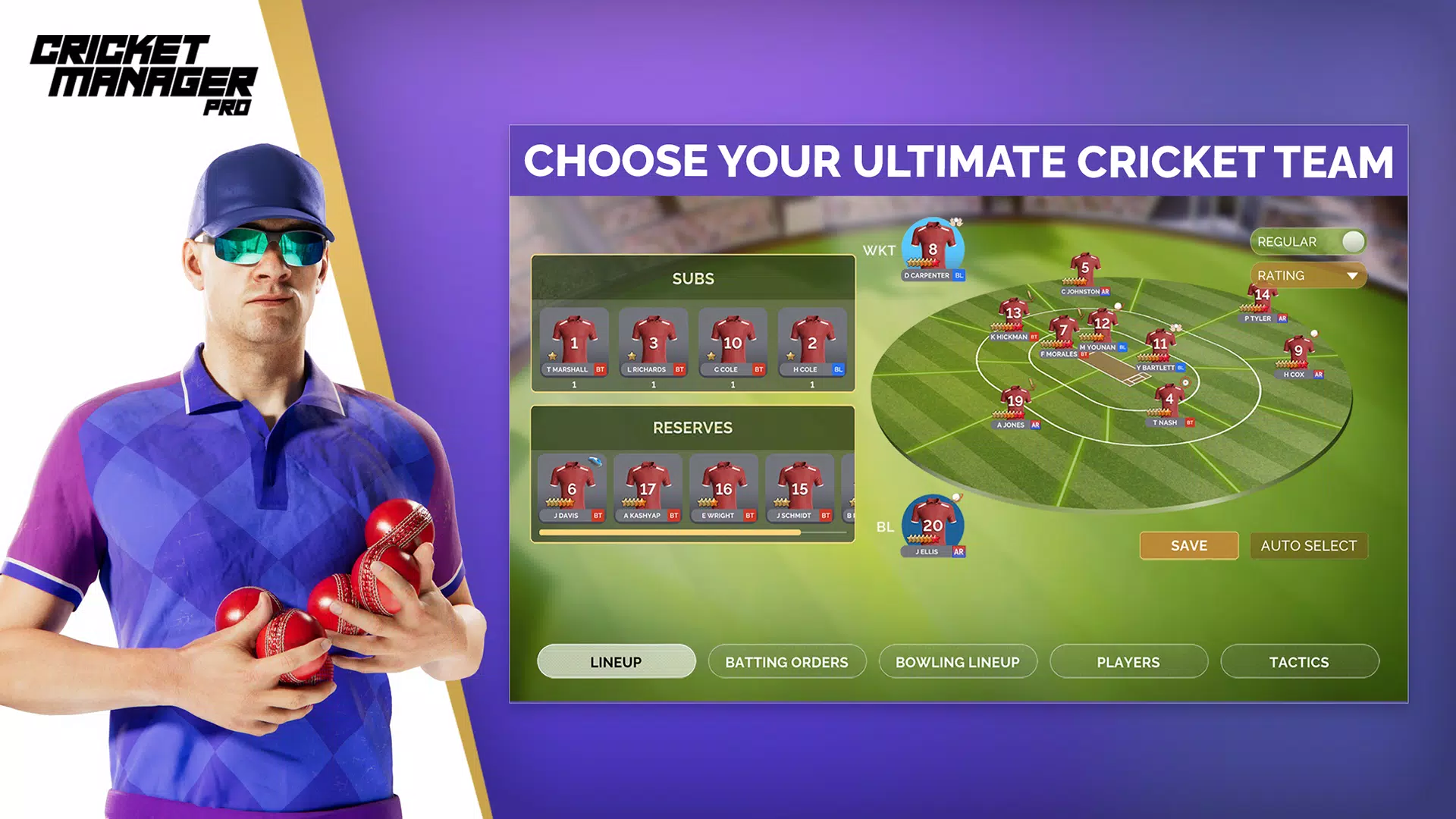 Cricket Manager Pro 2023 Schermafbeelding 2