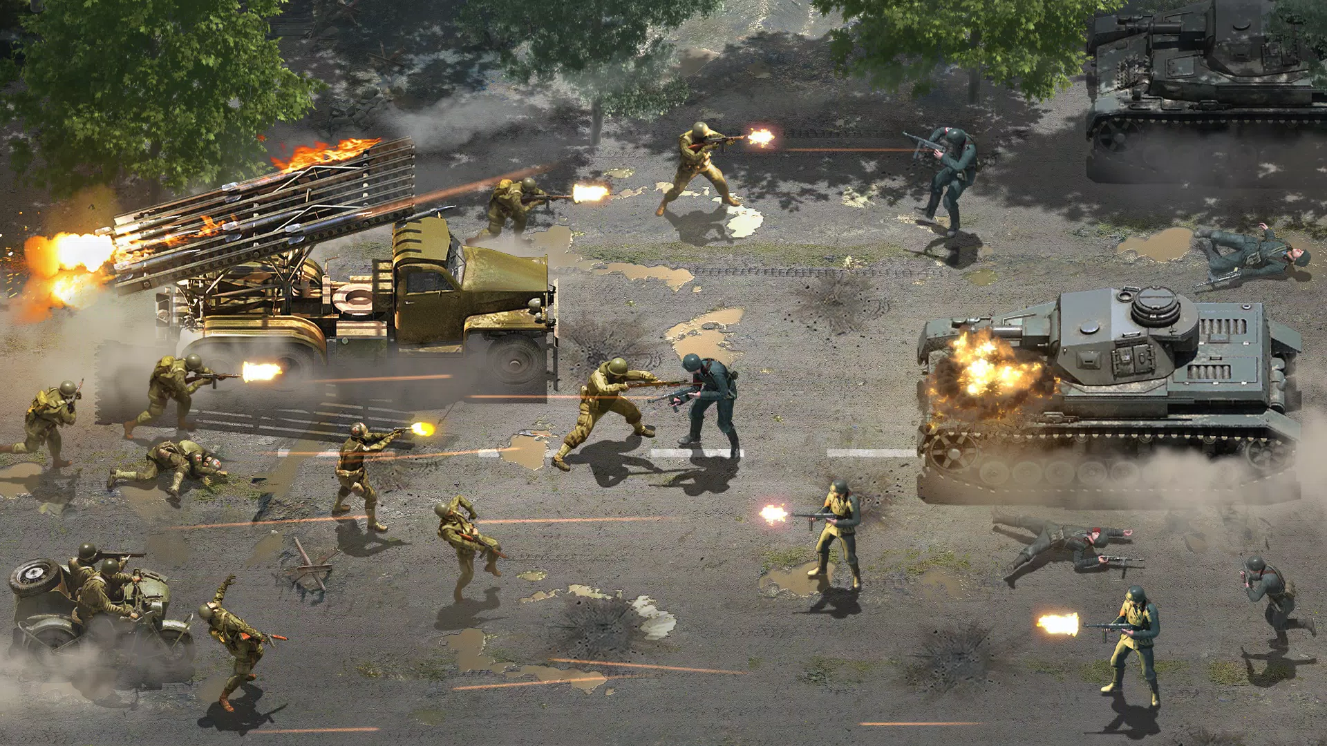 Heroes of War Tangkapan skrin 0