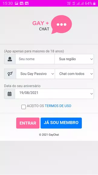 Lgbtqia+ Chat: LGBT Dating Скриншот 2