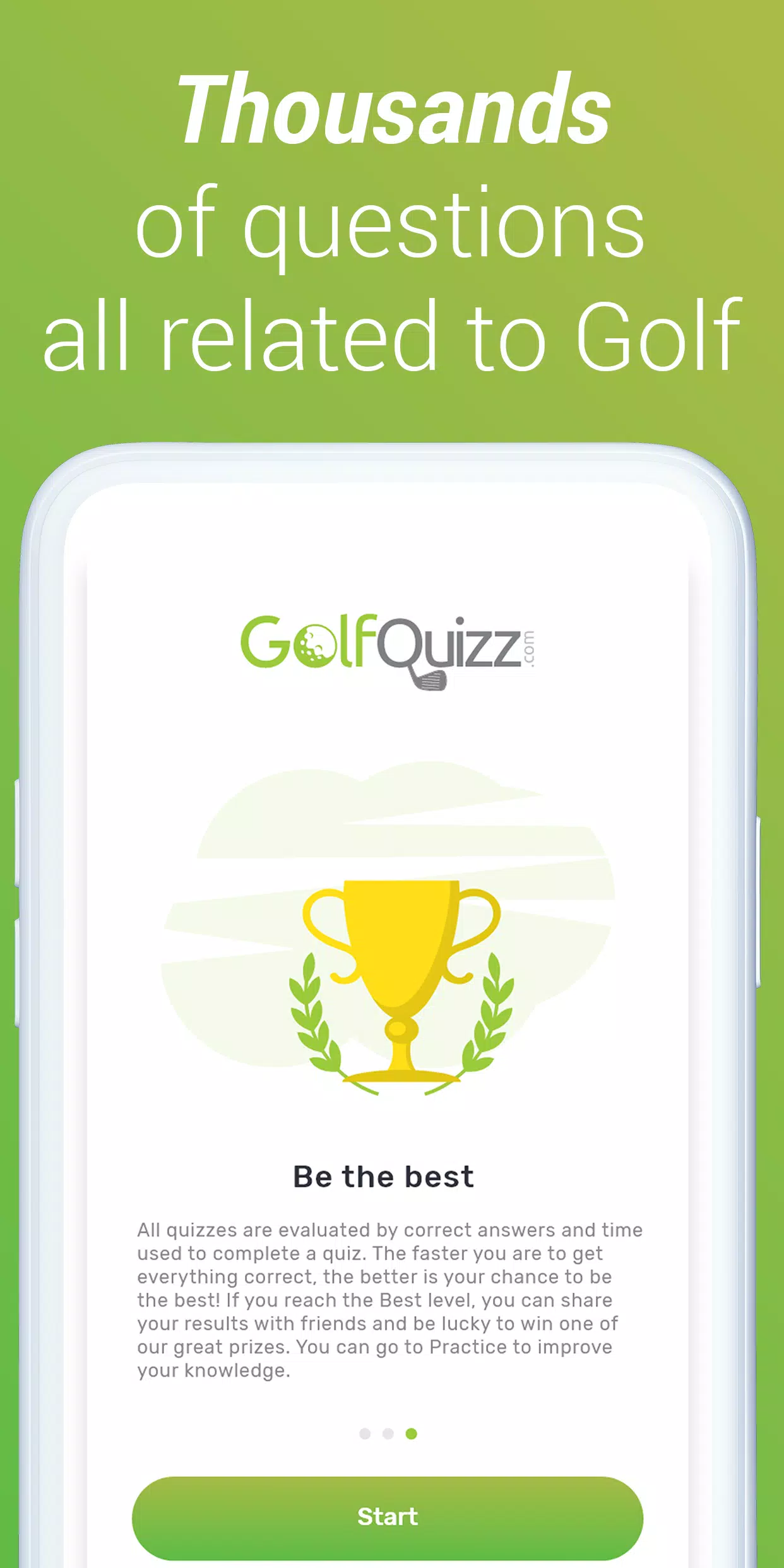 GolfQuizz Ekran Görüntüsü 2