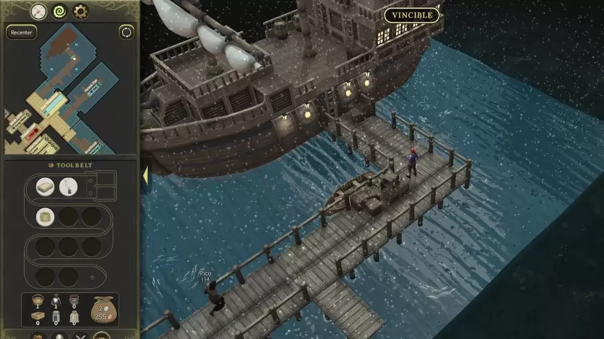 Kung saan hahanapin ang barko ni Kapitan Shirker, ang Vincible, sa Bithith Shores
