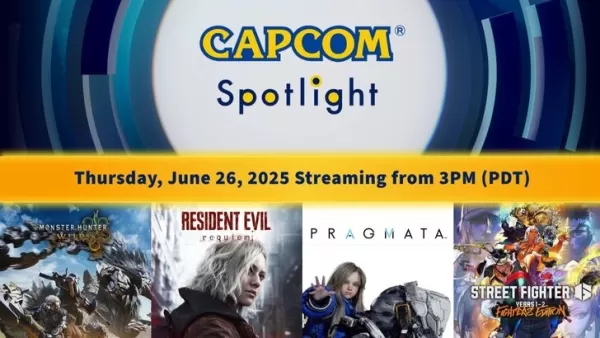 Capcom Spotlight ဇွန်လ 2025: Re9, Pragmata, MH Wilds နှင့်ပိုပြီးထုတ်ဖော်ပြောကြားခဲ့သည်