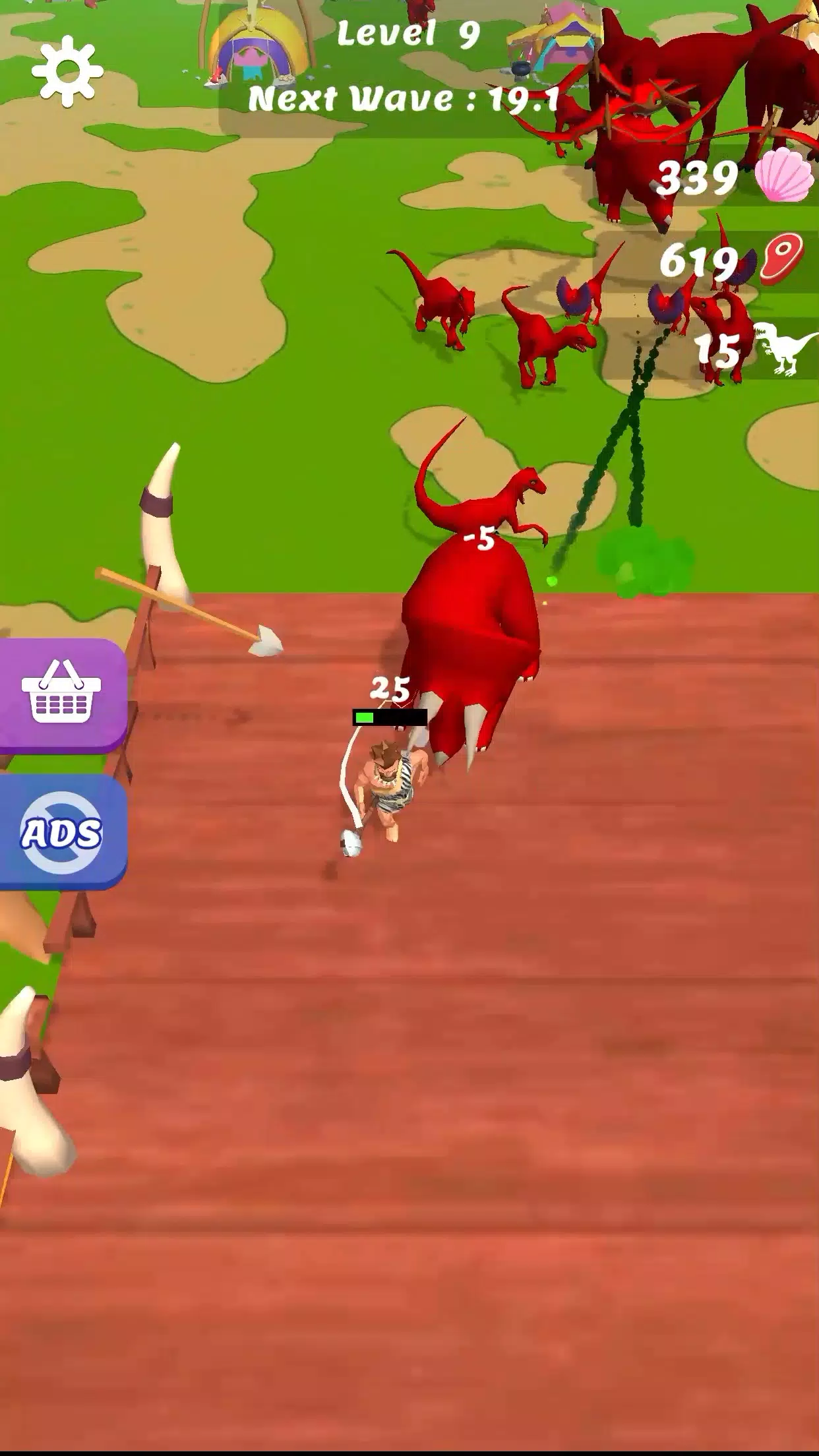 Schermata Dino Islands: Collect & Fight 0