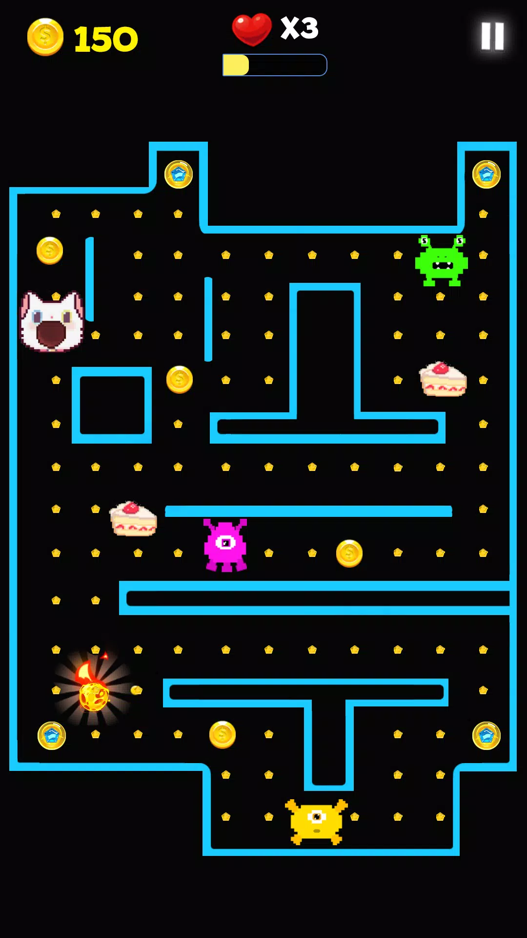 Pac Classic - Maze Escape 螢幕截圖 1