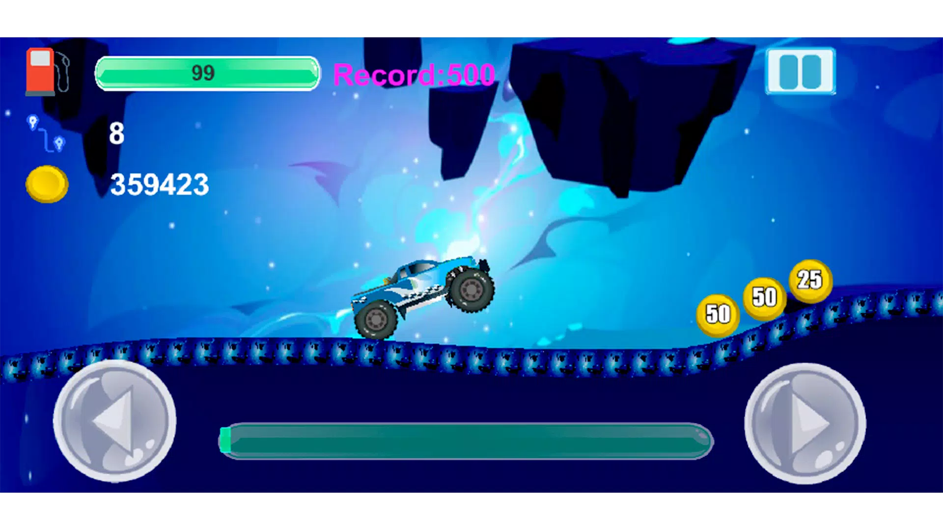 Hill Climb Car Race Adventure 螢幕截圖 0