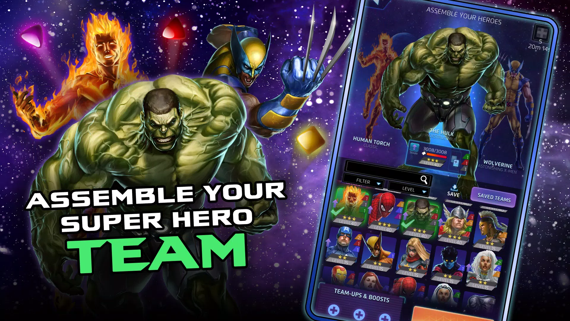 MARVEL Puzzle Quest: Hero RPG应用截图第2张
