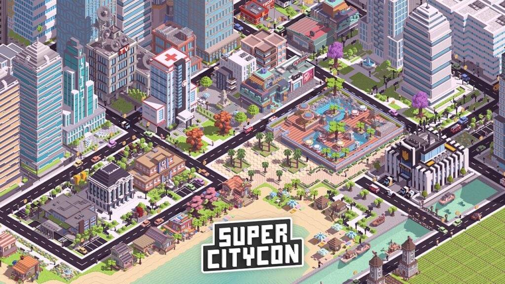 Super CityCon: Sáng tạo vô tận pha trộn thị trấn và minecraft