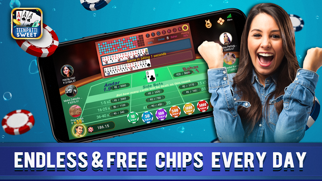 Teen Patti Sweet - 3 Patti Capture d'écran 2
