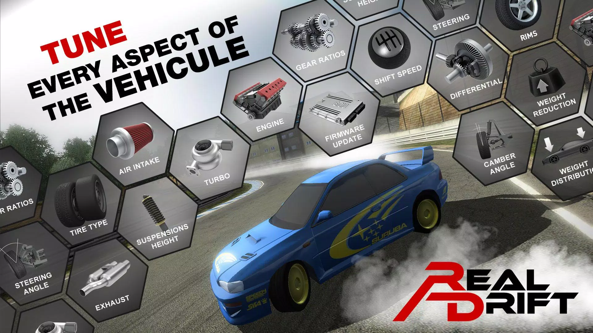 Real Drift Car Racing Lite Скриншот 3