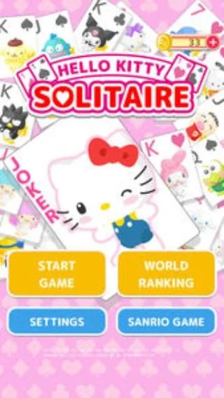 Hello Kitty Solitaire 스크린샷 0